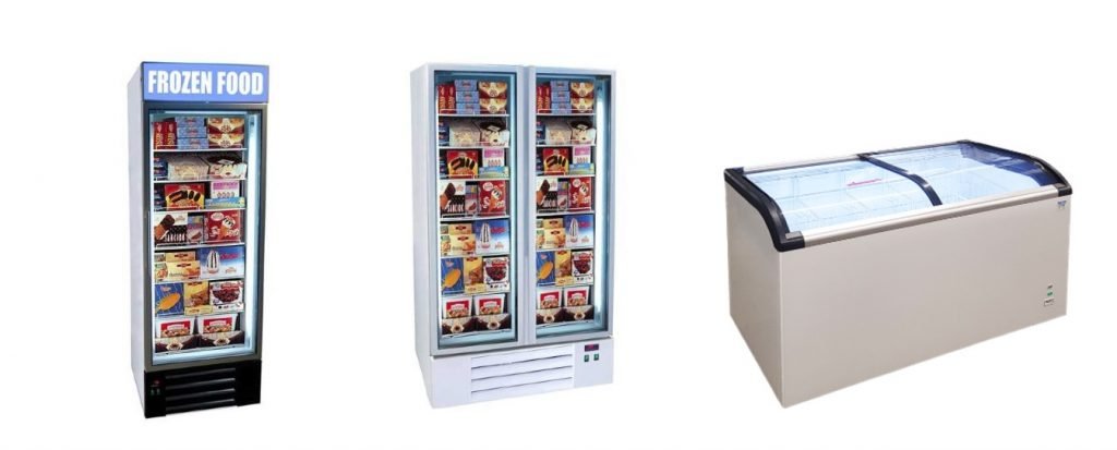 Upright Display Freezer