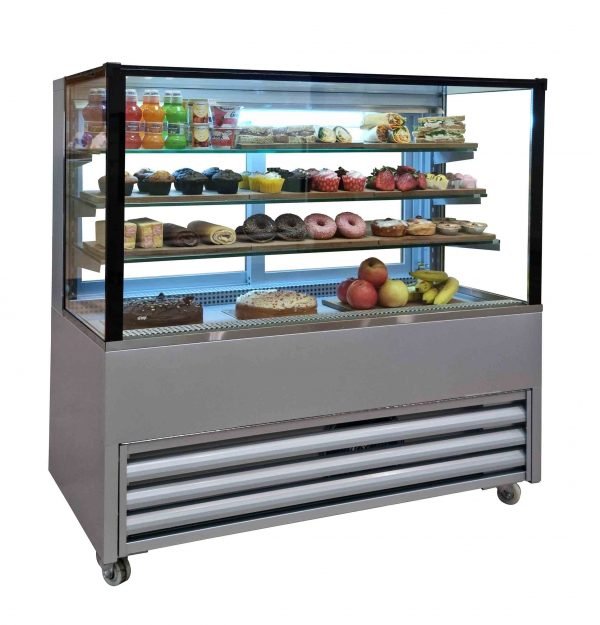 ECO-P60,120-Web glass front fridge
