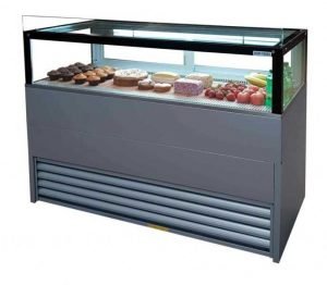 serving counter fridge