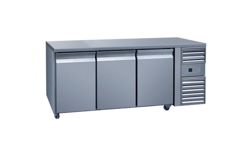 Frost-Tech-Eco-Premier-Three-Door-Counter-new Under Counter Freezer