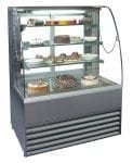 glass front fridge