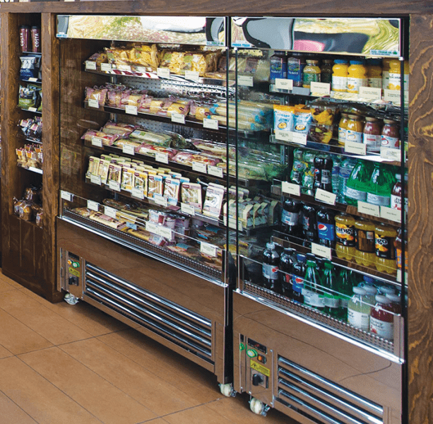 display fridge