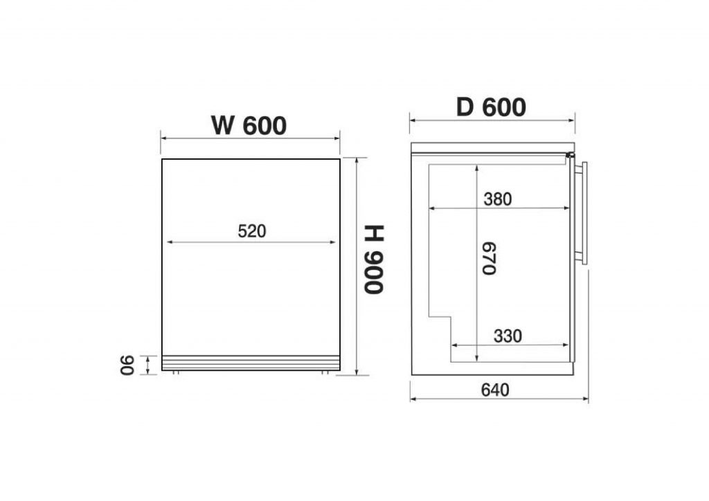 commercial freezer