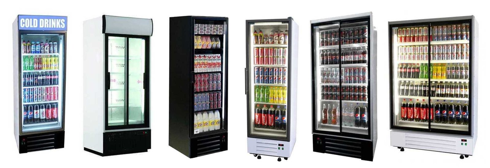 Glass Front Fridge
