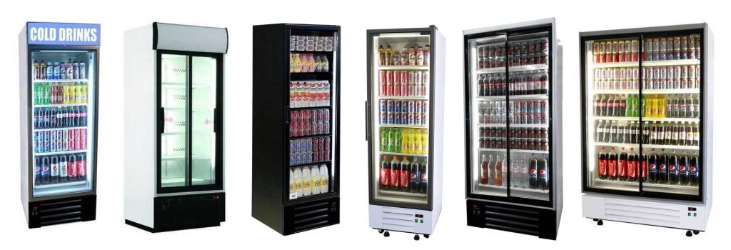Upright Display Fridge