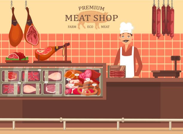 butcher shop fridges