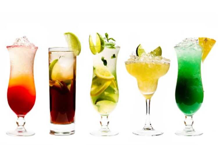 drinks presentation