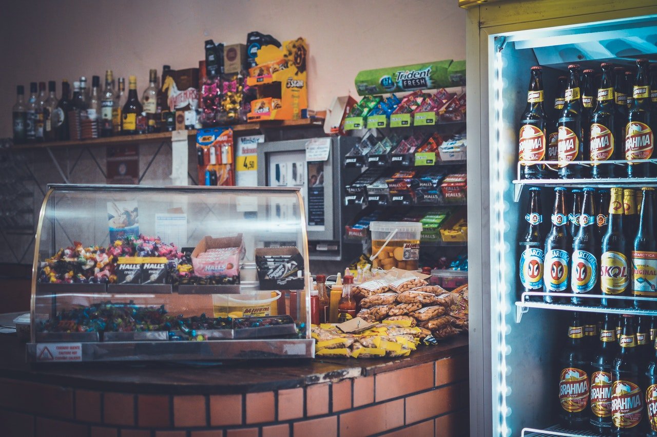 fridges for grocery store
